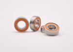 6204ZZ Size 20*47*14mm 62 Series Ball Bearing With Nylon Brass Cage P0 P5