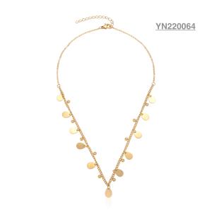 Quality Small Round Tassel Pendant Torque Jewelry Necklace Waterproof wholesale