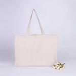 Eco Friendly Canvas Grocery Tote Bags / High Strength 24 Oz Canvas Tote Bags