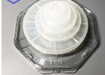 Polypropylene 4" 104mm Single Wafer Shipping Containers Box
