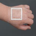 Medical waterproof transparent wound dressing adhesive pad silicone wound