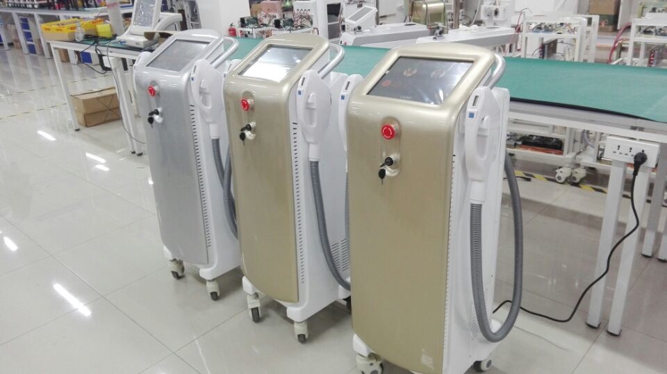 3000W input power with 1-10 HZ frequency ipl skin treatment device