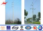 ISO 69 KV Polygonal Electric Power Pole 2 Sections