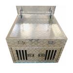 Custom Aluminum Dog Boxes For Pick Up Truck , Aluminum Hunting Dog Boxes
