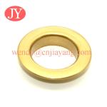 Glossy gold 21x12x4.5mm Nickle free High quality brass metal shoe eyelets and