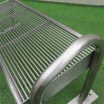 Backless EN840 1520mm Stainless Steel Garden Benches