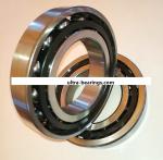 80*125*22mm 7216 AC Angular Contact Bearings GCR15 P4 Precision Red Brown