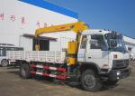 Straight 5t Truck Mounted Crane 6x4 Lorry Mounted Crane