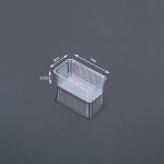 Wholesale Disposable Transparent Dessert Loaf Packaging Food Grade Cake trays