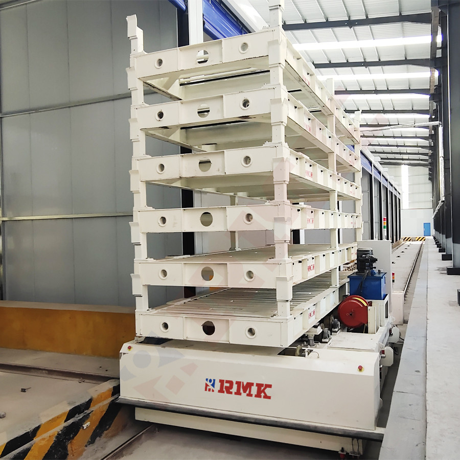Ferry Type Automated Rail Transfer Trolley For Industrial Transportation