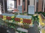 Commercial Miniature Building Models Required Scale Size Warm LED Light