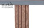 outdoor gym equipment High quanlity outdoor wooden fitness bench
