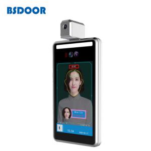 Quality Indoor Company RoHs Face Recognition Infrared Thermometer Attendance System wholesale