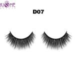 Natural Round Soft Long Lasting False Eyelashes Synthetic Fiber Material