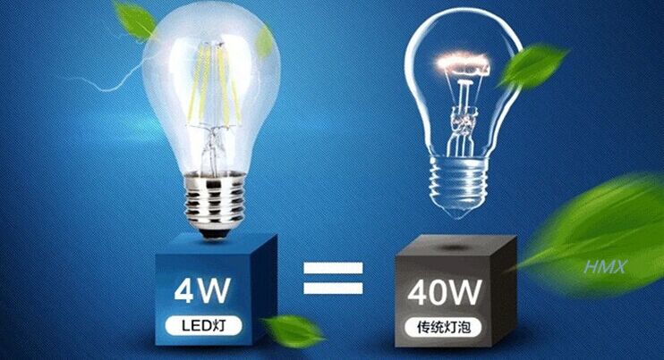 ETL UL cUL listed 4W LED FILAMENT T45 bulb light