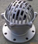 PN25 Stainer Flanged Foot Valve 3'' Stainless Steel For Water Pump