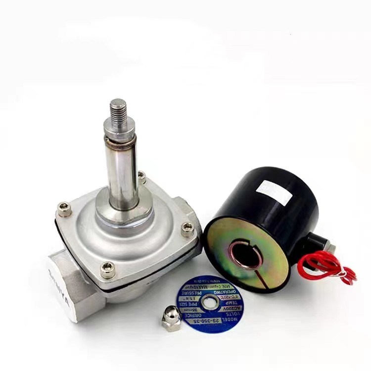 2W250 Stainless Steel Female Thread Solenoid Valve