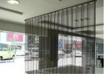 Colored Hanging Metal Coil Drapery , Room Metal Mesh Curtains Dividers