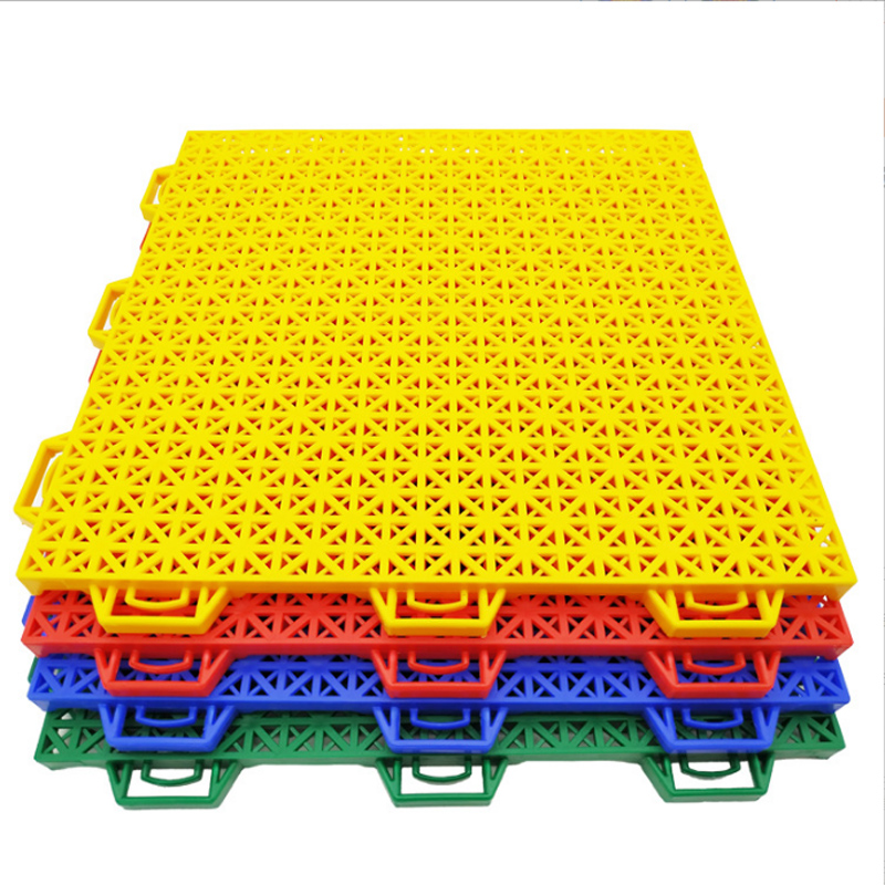 Pp Interlock Sport Floor Outdoor Basketball Tennis Court Flooring