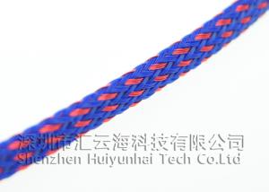 Quality PET Multifilament Heat Shrinkable Braided Sleeving Lightweight High Strength wholesale