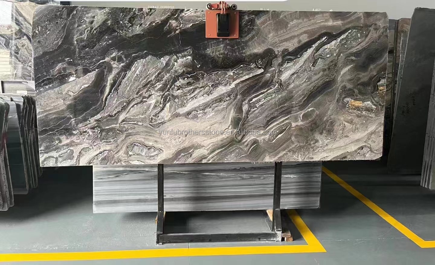 Venice Brown Calcite Stone Ideal for Round Dining Table Set and Home Furniture