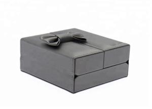 Quality ROHS Leather Jewelry Packaging Boxes , Mirrored Jewellery Box For Travel wholesale