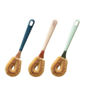 Quality Natural Kitchen Pot PP Coconut Dish Brush In Household wholesale