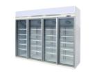Wholesale Integral Heavy Duty Commercial Freezers R290 Four Door Display Freezer
