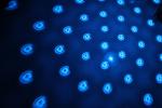 RGB LED Christmas Light Magic Ball Shaped Heart Effects For Party AC 110V - 220V