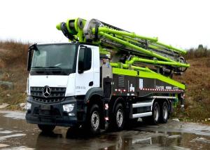 Quality 315KW 59X-6RZ New Concrete Pump Truck Benz Actros 8x4 High Volume 180m3/H wholesale