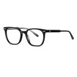 Simple Acetate Frame Glasses OEM , Anti Blue Lights Round Frame Glasses