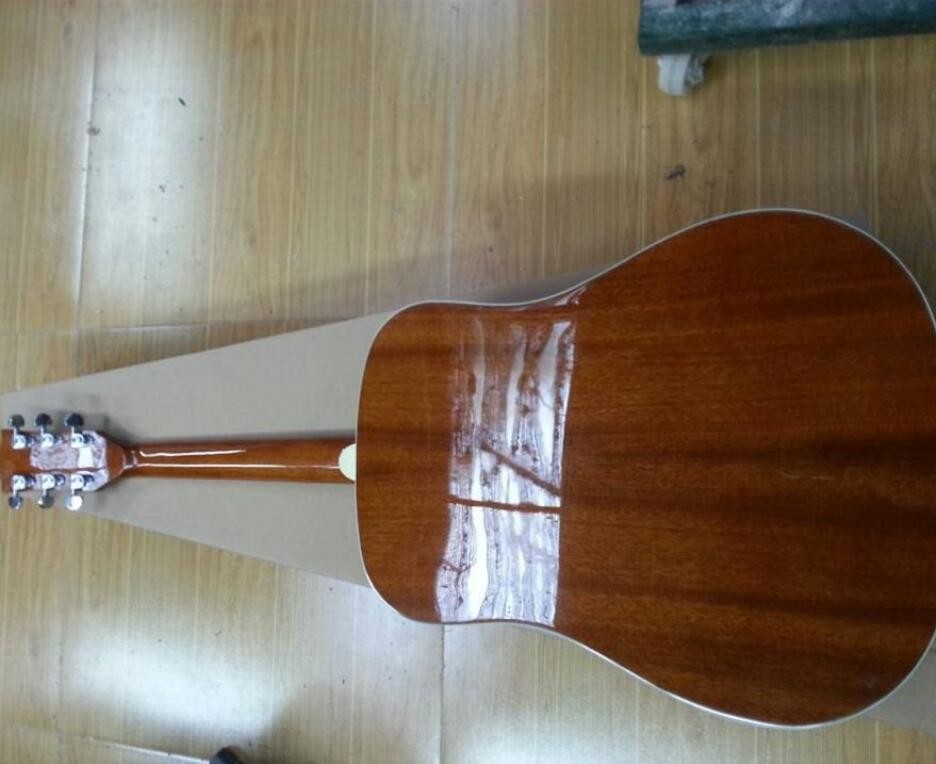 2018 New Chibson Orange burst Chibson H-Bird acoustic guitar GB honey burst color H-Bird electric acoustic guitar