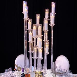 Quality 18 Arms Crystal Chandelier Candle Holder Christmas Tree 145cm wholesale