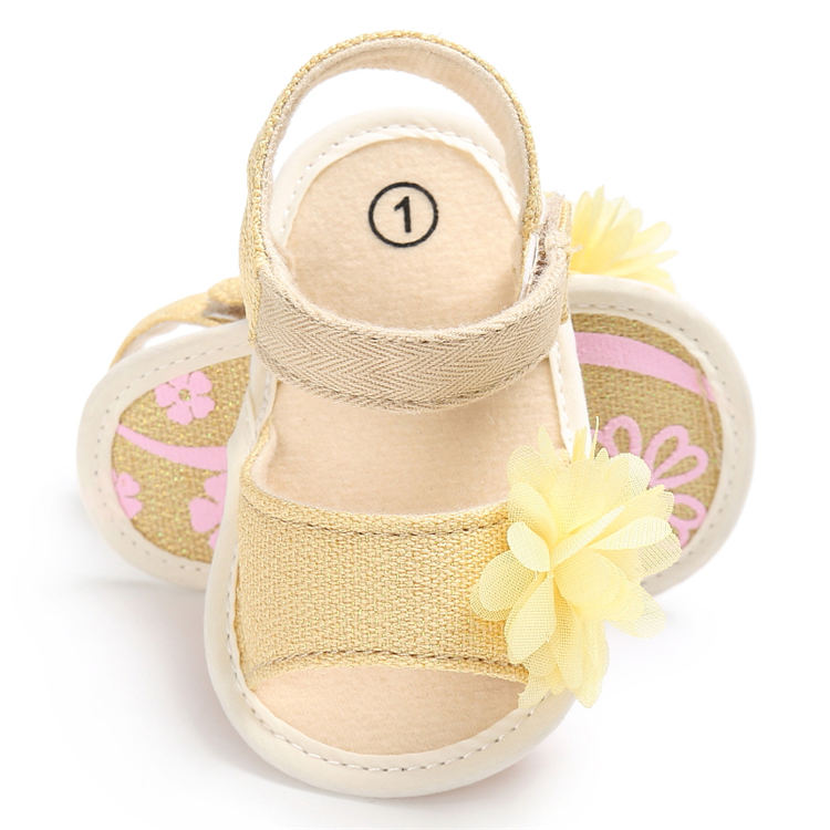 2019 New style infant Sandals Sakura Flower Japanese style Toddler Slipper baby shoes for Girl