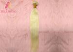 Straight Bundles 613 Blonde Hair / Cuticle Aligned Human Virgin Hair