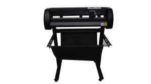 Quality Black 720mm Al Roller 28 Inch Vinyl Cutter Machine wholesale