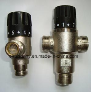 Quality DN20 DN15 Thermostatic Mixing Valve for Water Temperature Regulation wholesale