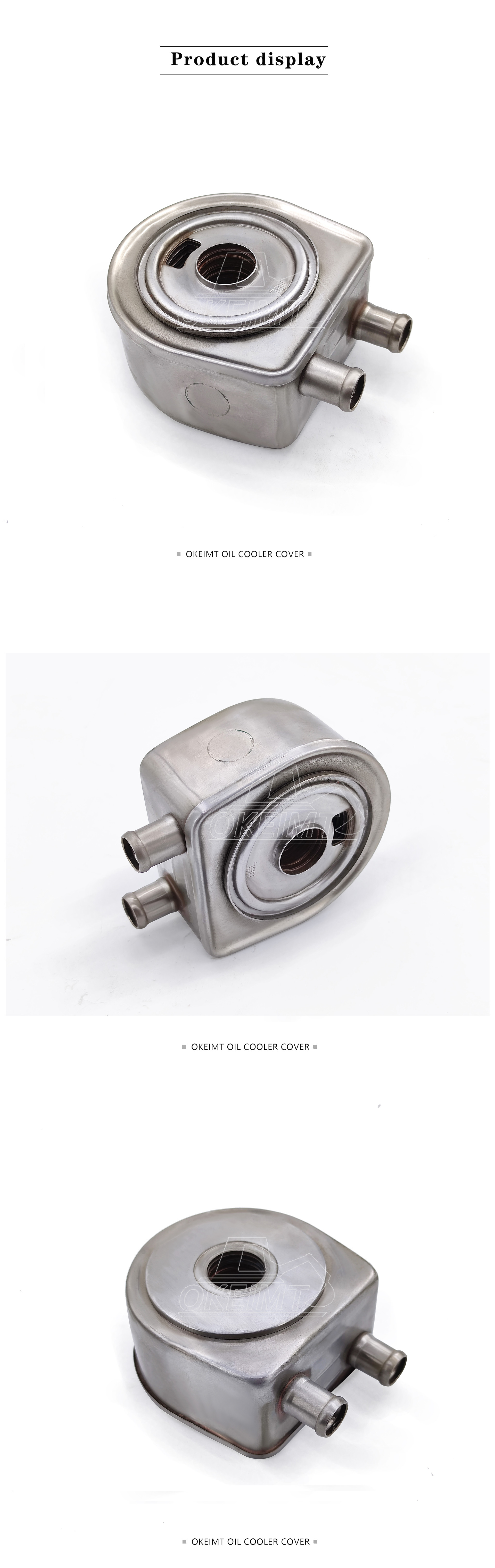 Stainless Steel Oil Cooling System 2486A222 For Perkins Engine