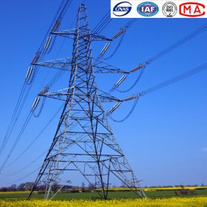 China Double Circuit Angle Steel Power Transmission Tower on sale