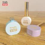 15ml Nail Polish Bottle Round White Coating UV Gel Nail Polish Glass Bottle For
