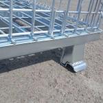 Galvanized Storage Cage Collapsible Stillage Cage 800kg-1500kg Bearing
