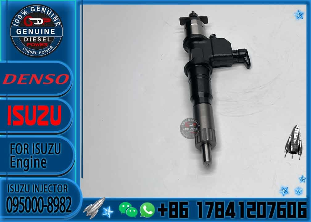 Golden Vidar remanufactured Common Rail Fuel Injector 095000-8982 For ISUZU 4HK1 for denso