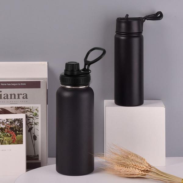 Insulated Water Bottle 12 Oz Double Wall Thermos 700ml Stainless Steel 16-Hour