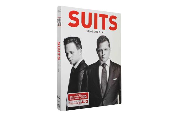 Free DHL Shipping@New Release HOT TV Series Suits Season 6 Boxset Wholesale