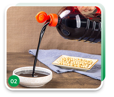 Low Sodium Less Salt Soy Sauce for Superior Dark Mushroom Flavor in Organic Halal Sushi