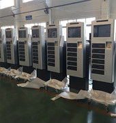 LCD Advertising Cell Phone Charging Station , Charging Stations for Electronics Phone
