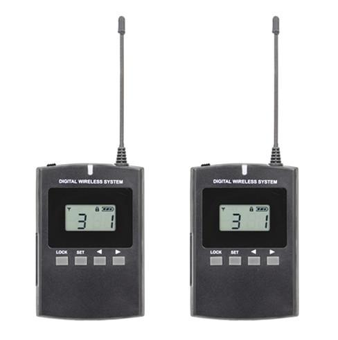 Cheap Two Way Wireless Headset Microphone System , Digital Audio Guide Device for sale