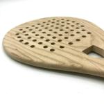 Nature Wooden Paddle Racket Personalized Beach Tennis Paddle Racquets Customized