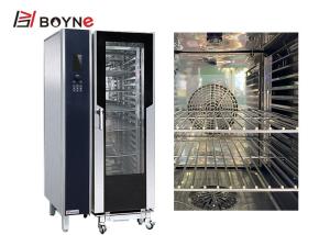 Quality Commercial Kitchen Cooking Equipment 20 Trays LCD Version Electric Combi Oven wholesale
