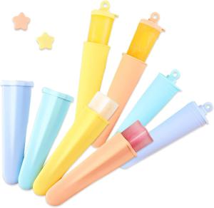 Quality Practical Harmless Silicone Icy Pole Moulds , FDA Silicone Push Up Ice Lolly Moulds wholesale
